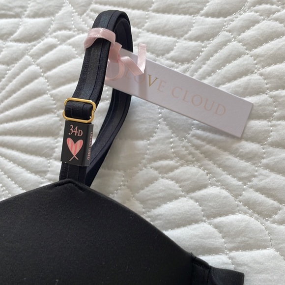 NWT Victoria Secret Bra 34D Black - Picture 5 of 12
